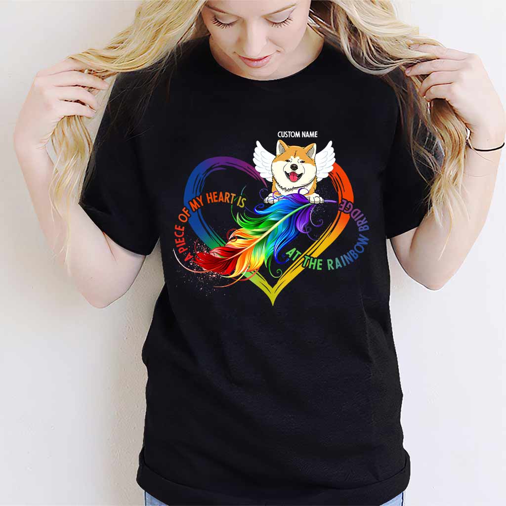 A Piece Of My Heart - Personalized Dog T-shirt and Hoodie