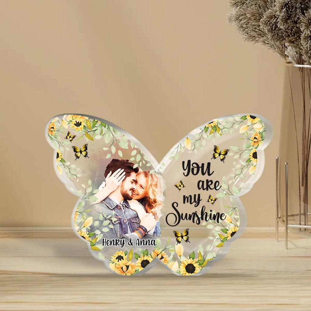 You Are My Sunshine - Personalized Mother Custom Shaped Acrylic Plaque