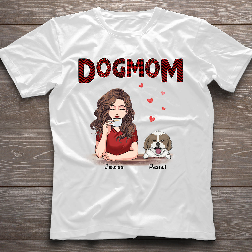 Dog Mom - Personalized Mother's Day Dog T-shirt and Hoodie