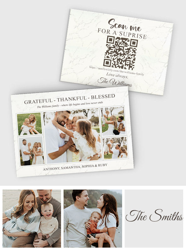 Forever Love - Personalized QR Greeting Card