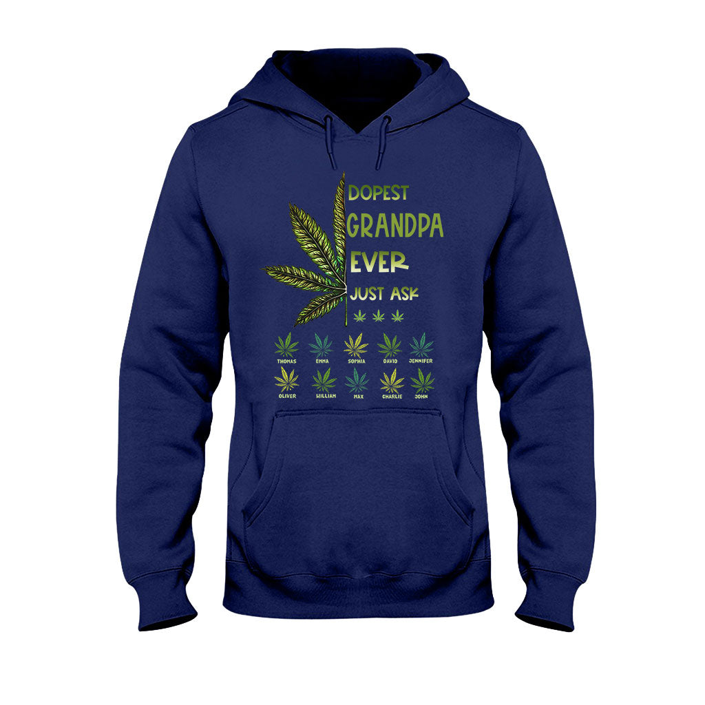 Dopest Dad Ever - Gift for dad, grandma, grandpa, mom, uncle, aunt, brother, sister - Personalized T-shirt And Hoodie