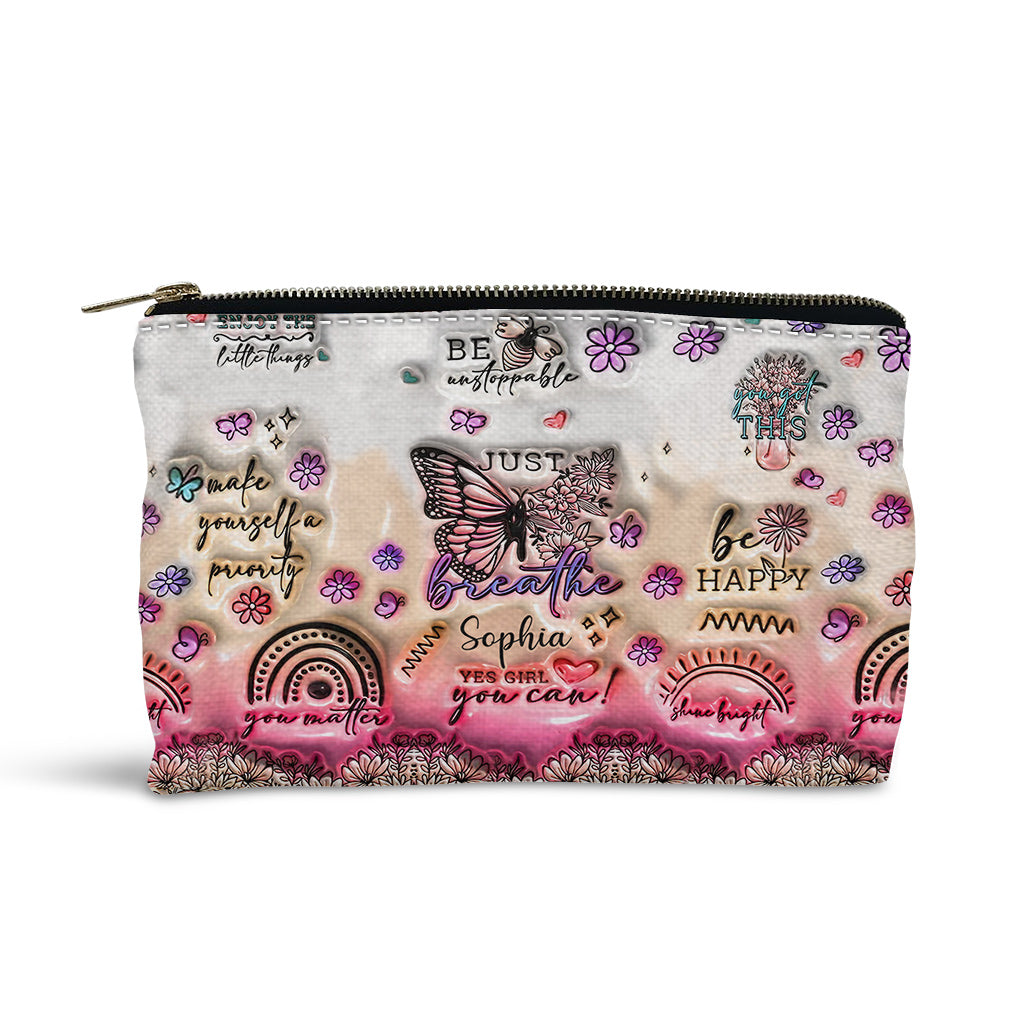 Pochette papillon personnalisée « Affirmations positives »