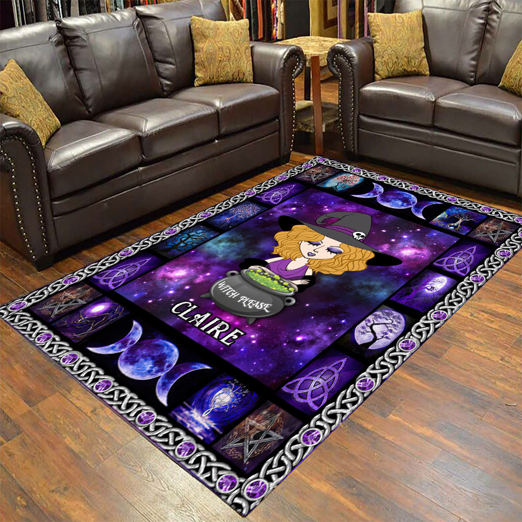 Witch Please - Personalized Witch Rug