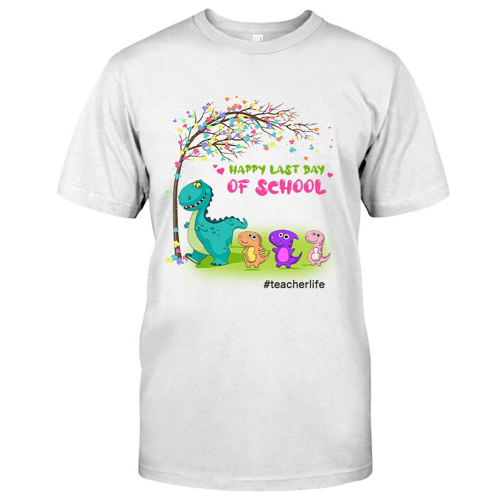 Schönen letzten Schultag! – Personalisiertes Lehrer-T-Shirt und Hoodie