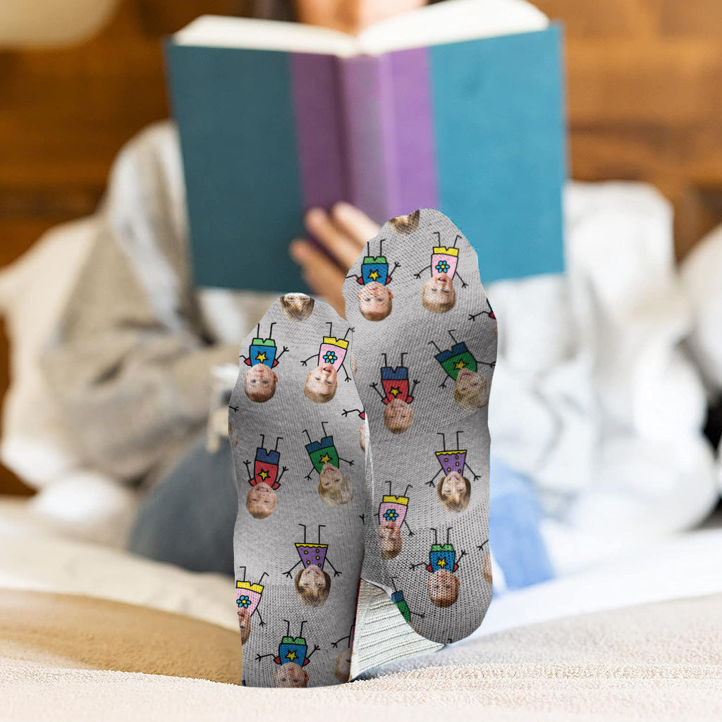 We Love You - Personalized Father Socks