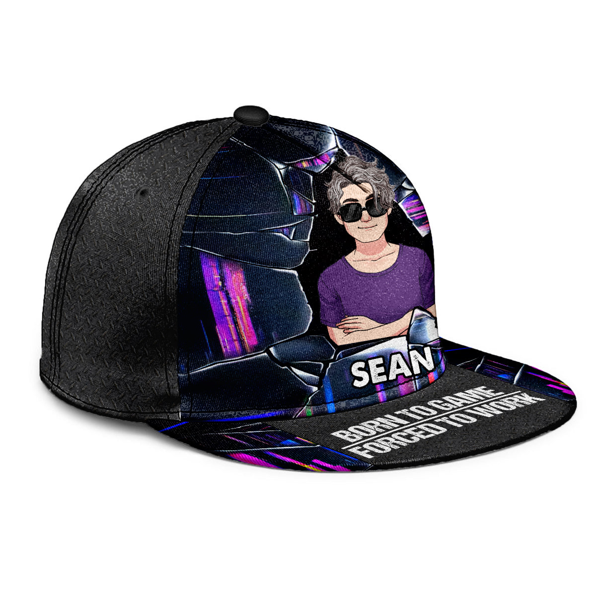 Born To Game - Personalized Video Game Snapback