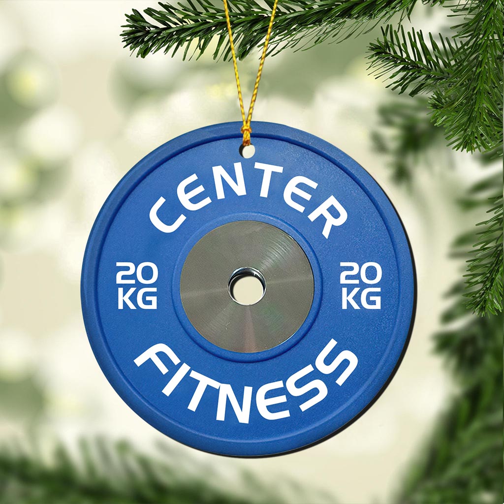 Center Fitness - Personalized Fitness Ornament
