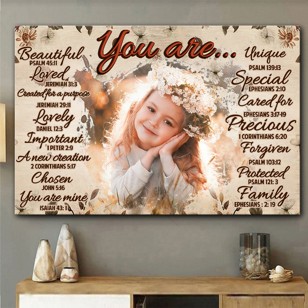 God Says You Are - Personalized Family Canvas And Poster