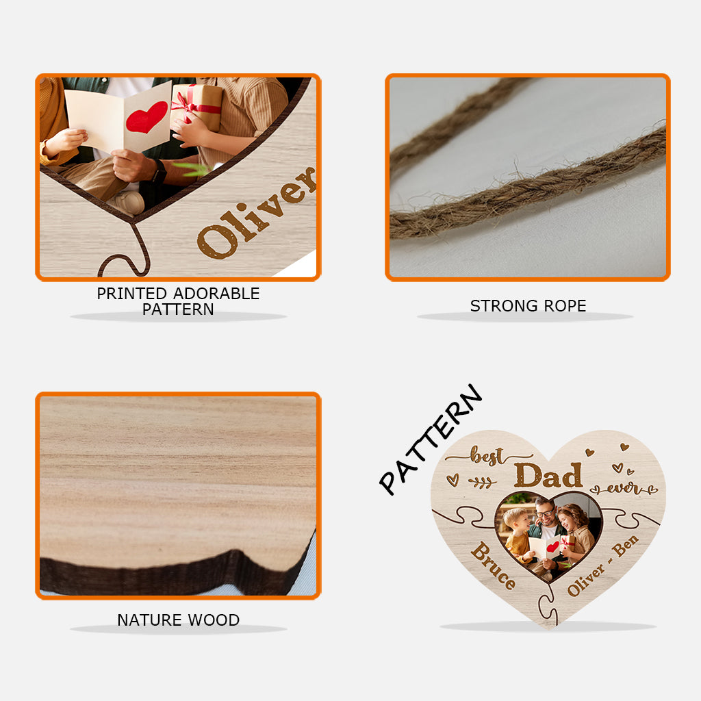 Best Nana Ever - Gift for grandma, grandpa, mom, dad, aunt, uncle, sister, brother - Personalized Wood Sign