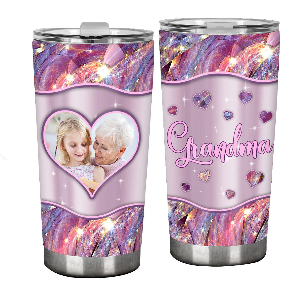 Oma – Geschenk für Oma, Mama, Papa, Opa, Tante, Onkel, Schwester, Bruder, Ehemann, Ehefrau, Freundin – Personalisierter Trinkbecher