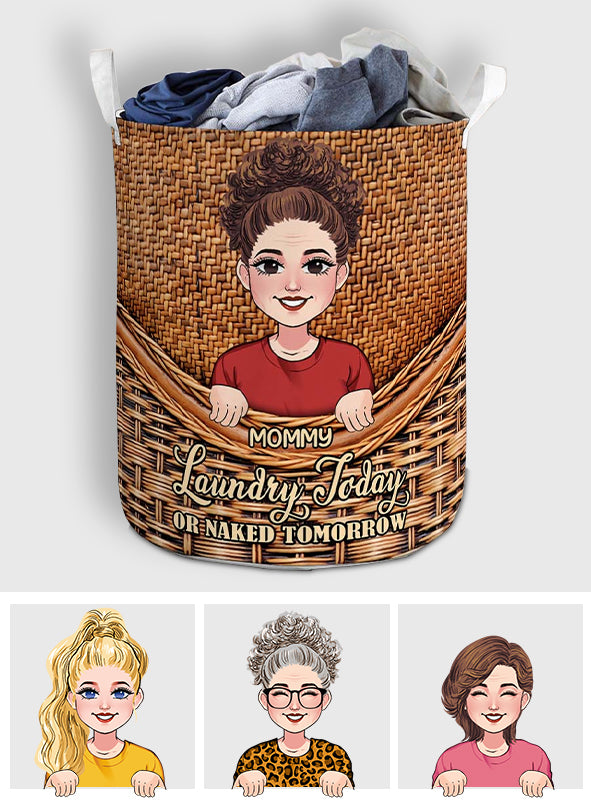 Laundry Today – Personalisierter Familien-Aufbewahrungskorb