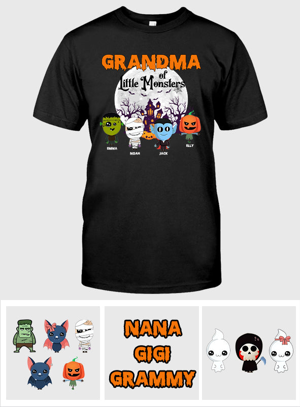 Grandma Halloween - Personalized Halloween T-shirt And Hoodie