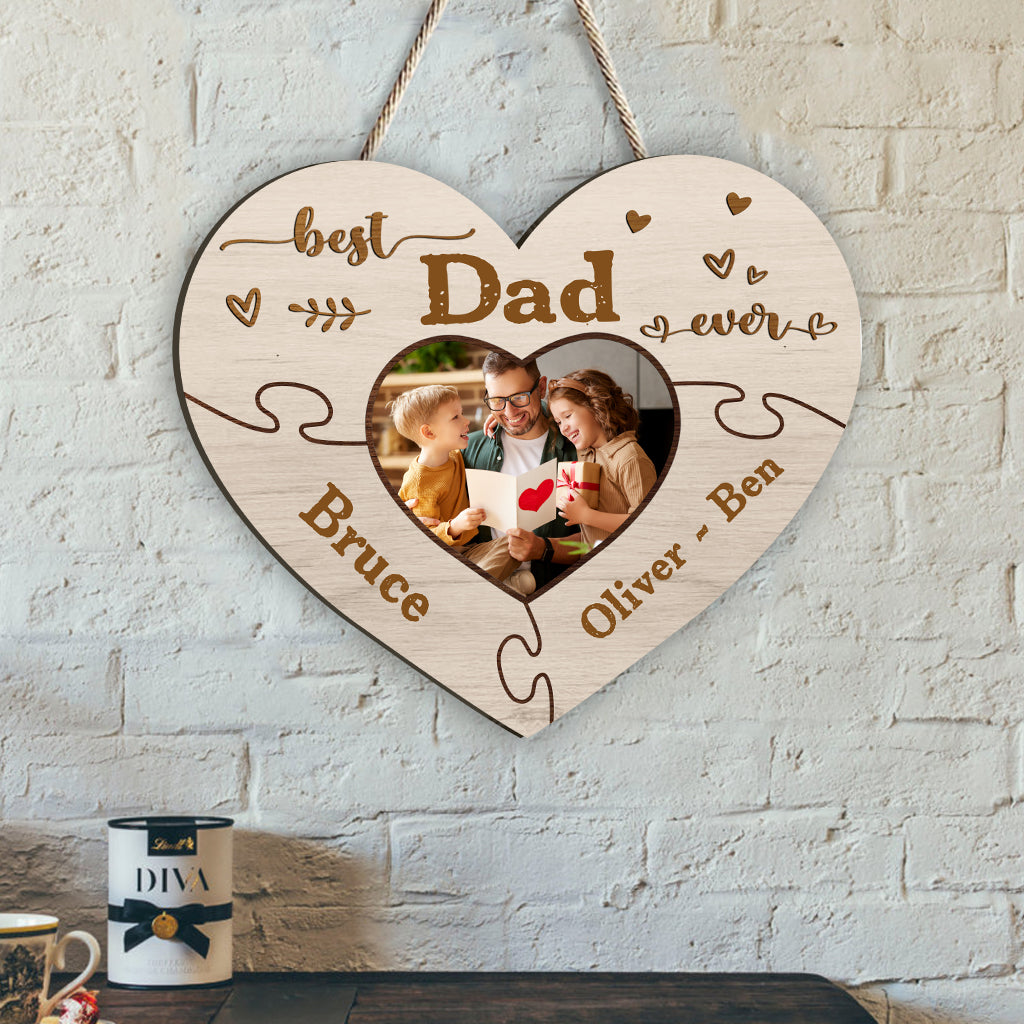 Best Nana Ever - Gift for grandma, grandpa, mom, dad, aunt, uncle, sister, brother - Personalized Wood Sign