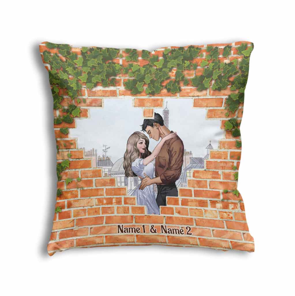 I Fell For You - Personalized Couple Throw Pillow