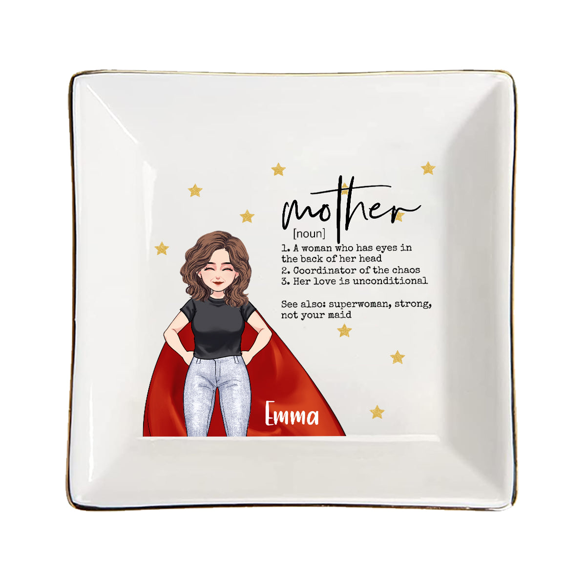 Mother - Personalized Mother's Day Mother Jewelry Dish