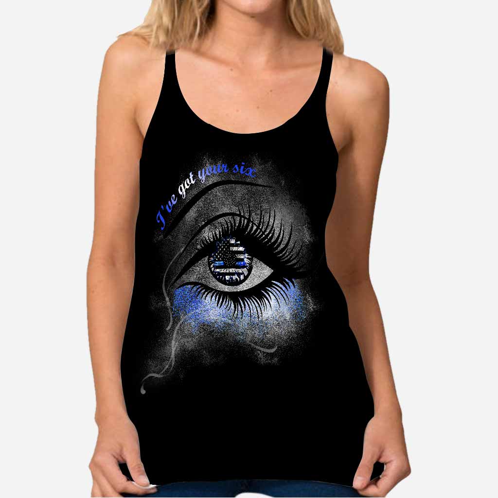 I've Got Your Six - Police Officer Cross Tank Top