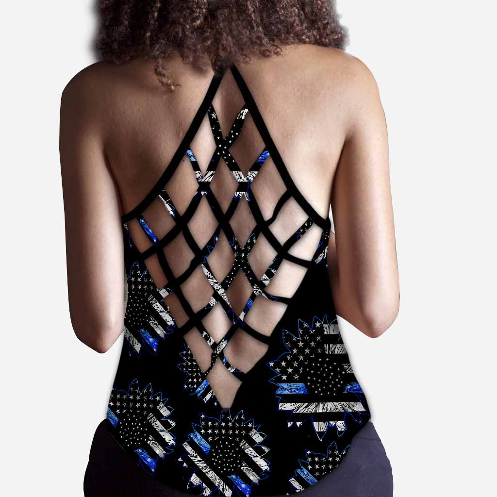 I've Got Your Six - Police Officer Cross Tank Top