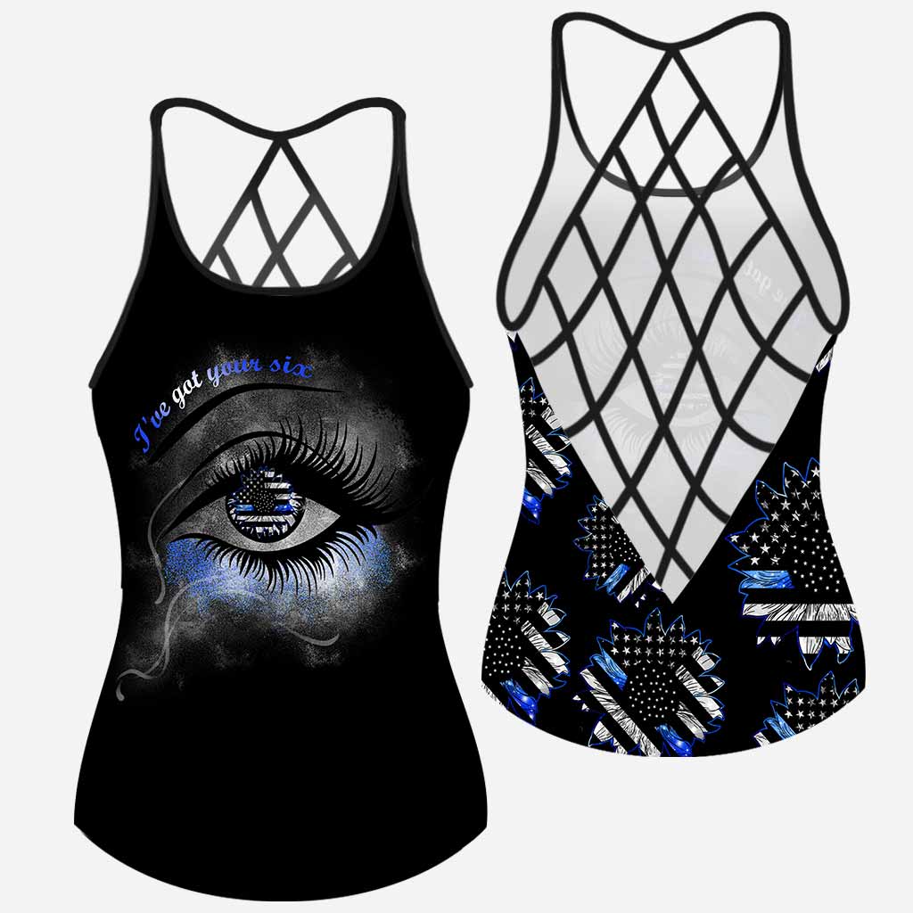 I've Got Your Six - Police Officer Cross Tank Top