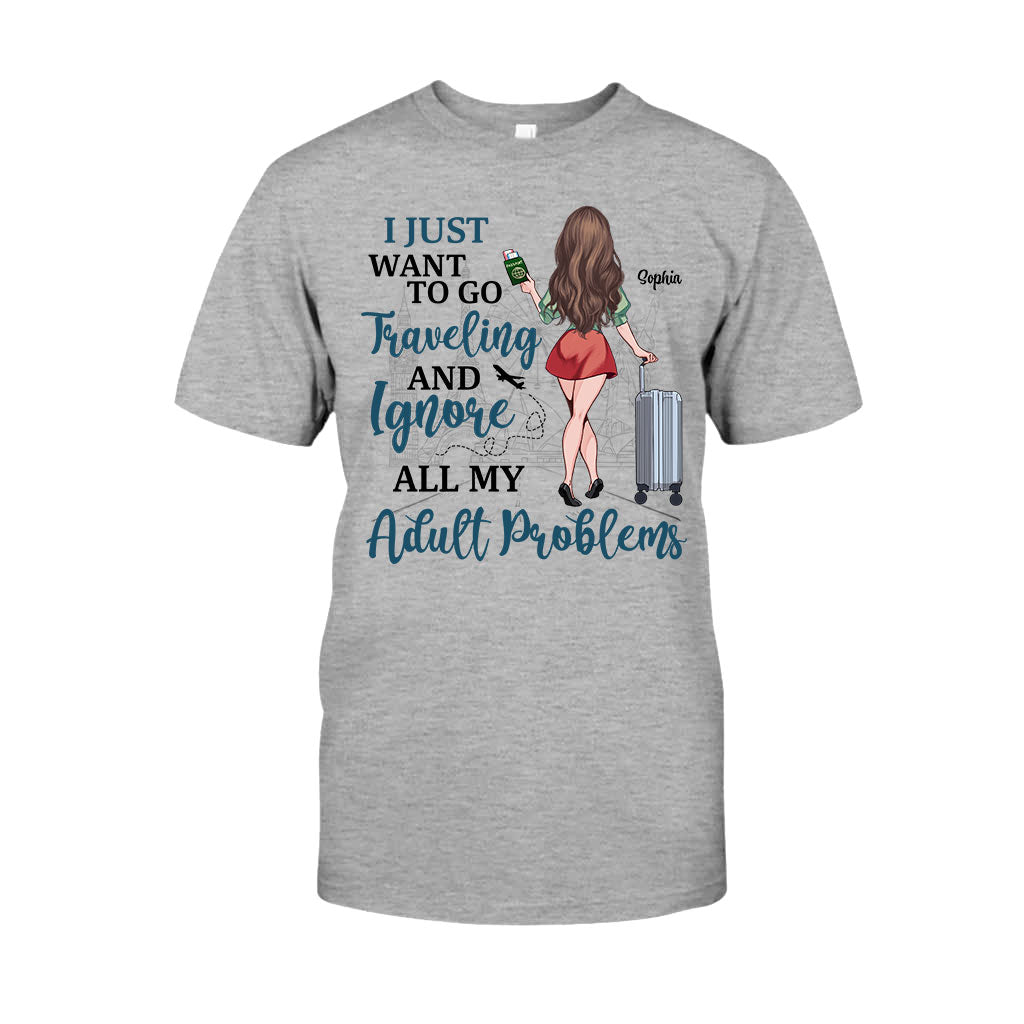 So The Adventure - Travelling gift for mom, daughter, granddaughter, wife, girlfriend, friend - Personalized T-shirt And Hoodie
