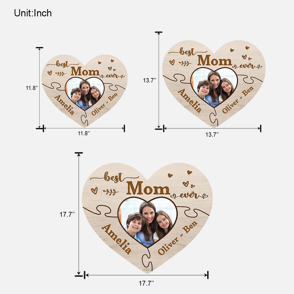 Best Nana Ever - Gift for grandma, grandpa, mom, dad, aunt, uncle, sister, brother - Personalized Wood Sign
