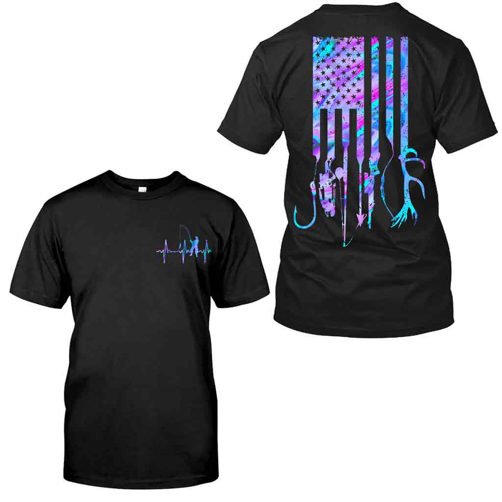 Love Fishing - Personalized Fishing T-shirt and Hoodie