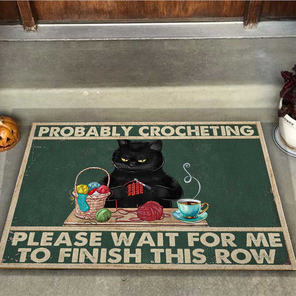 Probably Crocheting - Crocheting Doormat