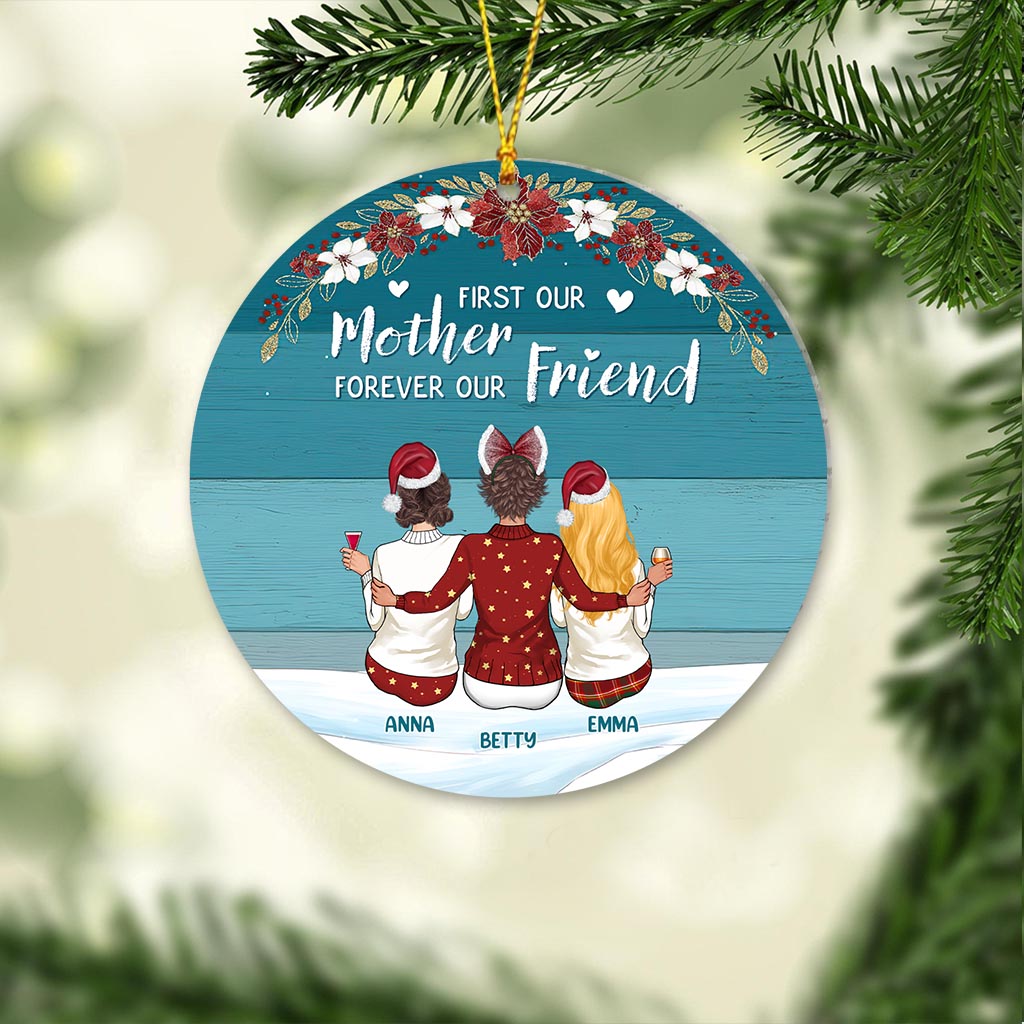 Forever Linked Together - Personalized Mother Ornament