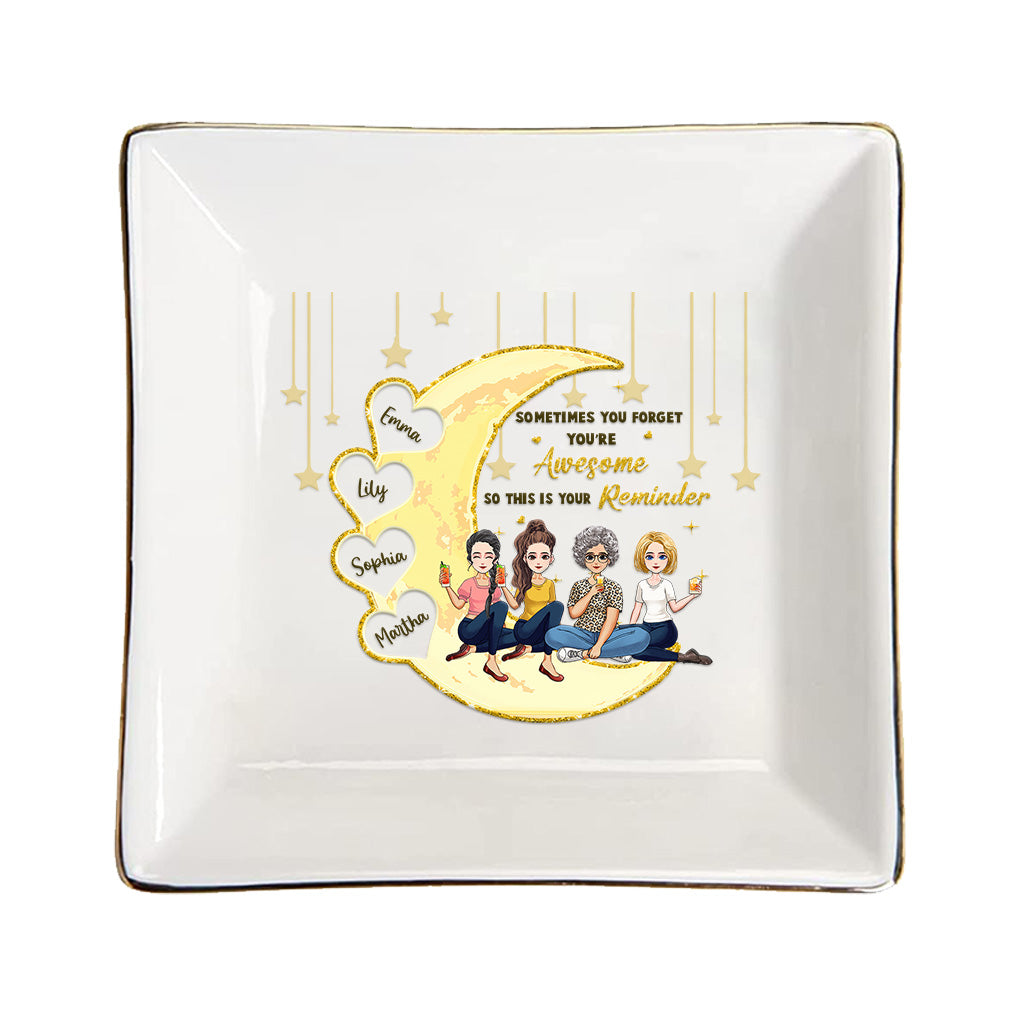 Sometimes You Forget - Personalized Mother's Day Mother Jewelry Dish