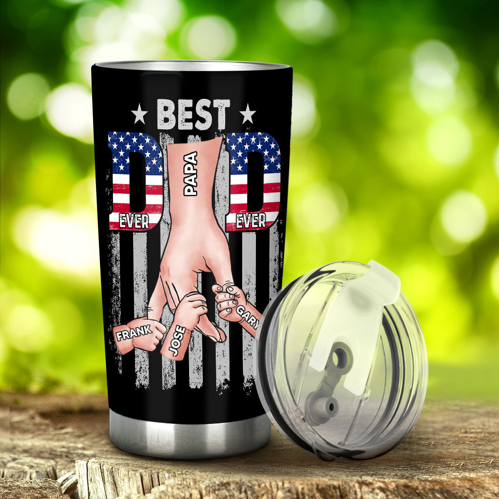 Best Dad Ever - Personalized Father Tumbler