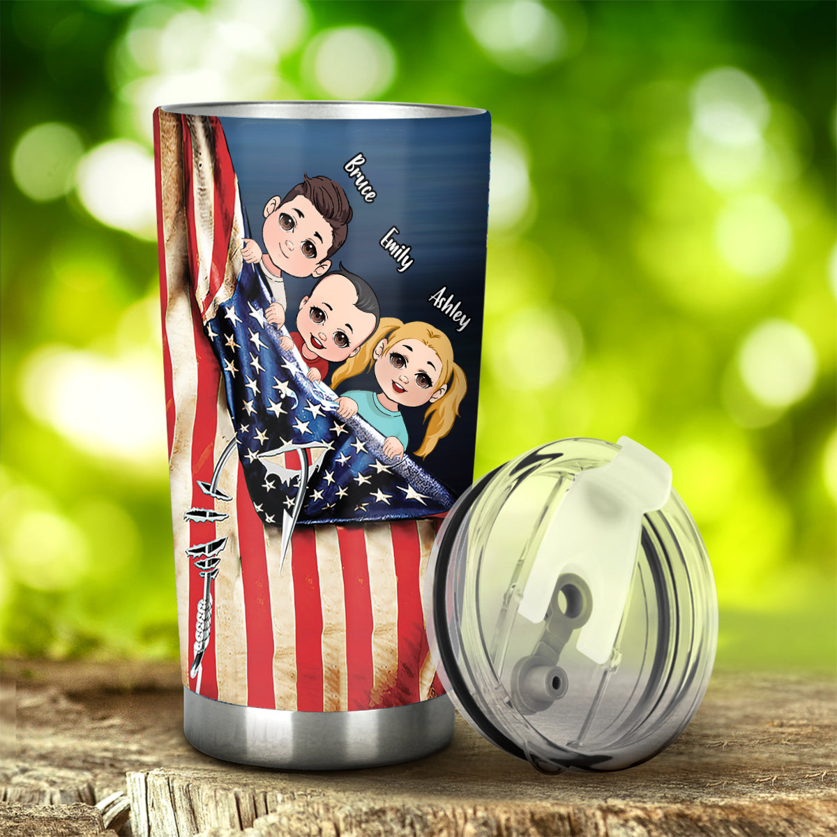 Reel Cool Dad - Personalized Fishing Tumbler