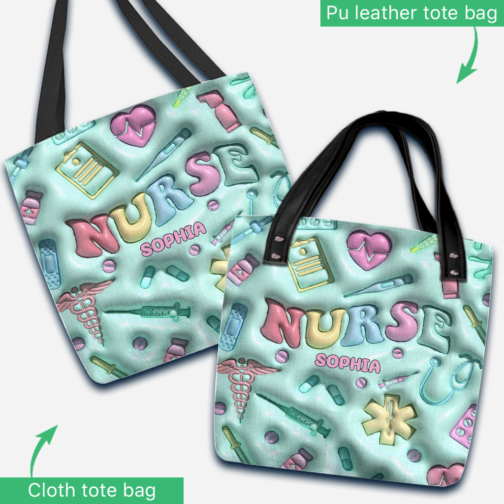 Nurse Life - Personalized Nurse Tote Bag