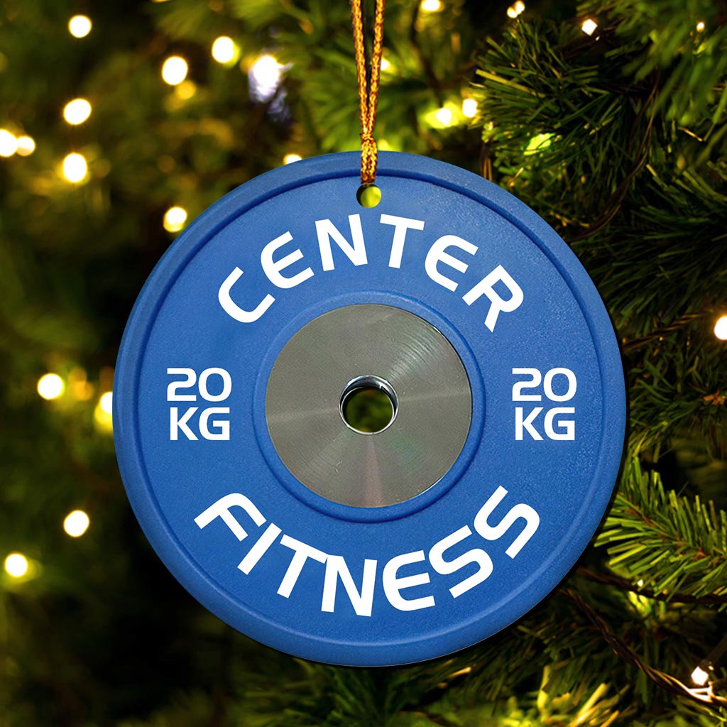 Center Fitness - Personalized Fitness Ornament