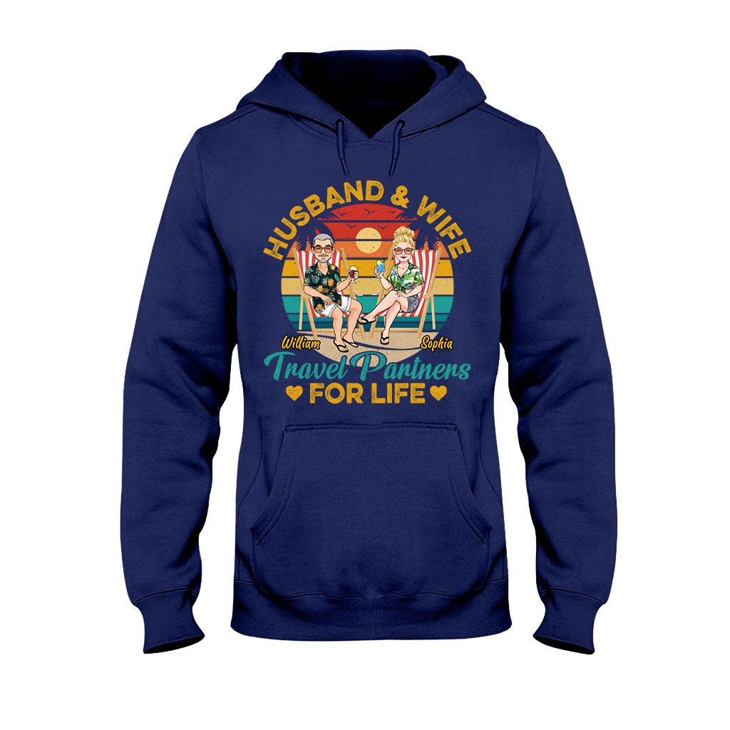 Travel Partners For Life - Personalized Travelling T-shirt & Hoodie