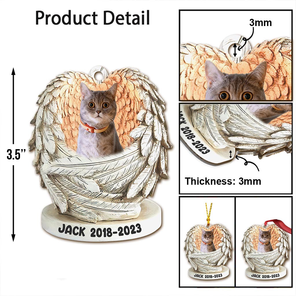 My Angel - Dog gift for who lose dog, who lose cat - Personalized Ornament