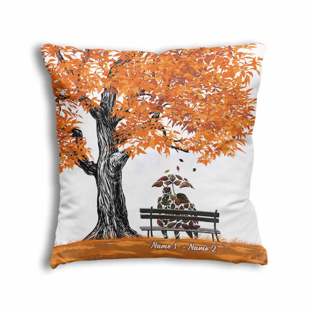 When We Get To The End - Personalized Couple Throw Pillow