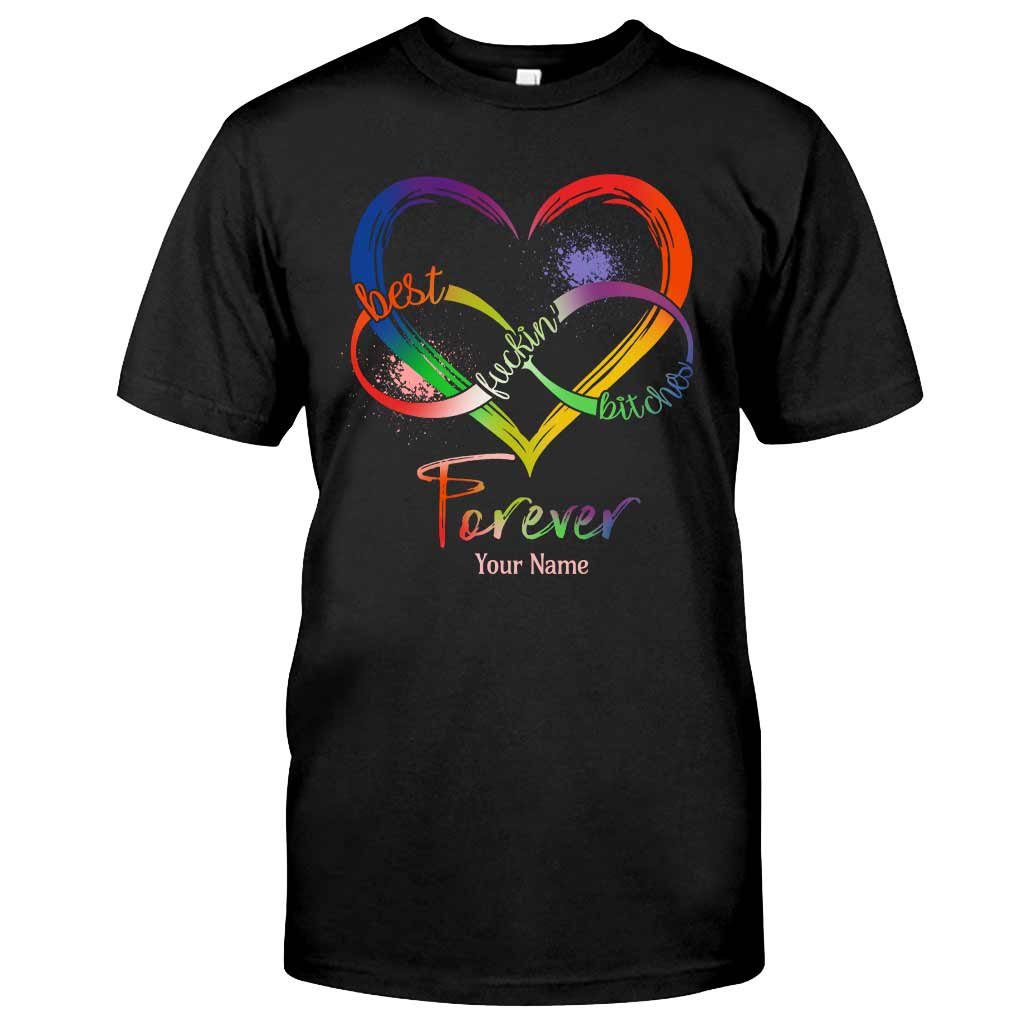 Die besten Freundinnen – Personalisiertes Bestie-T-Shirt und Hoodie