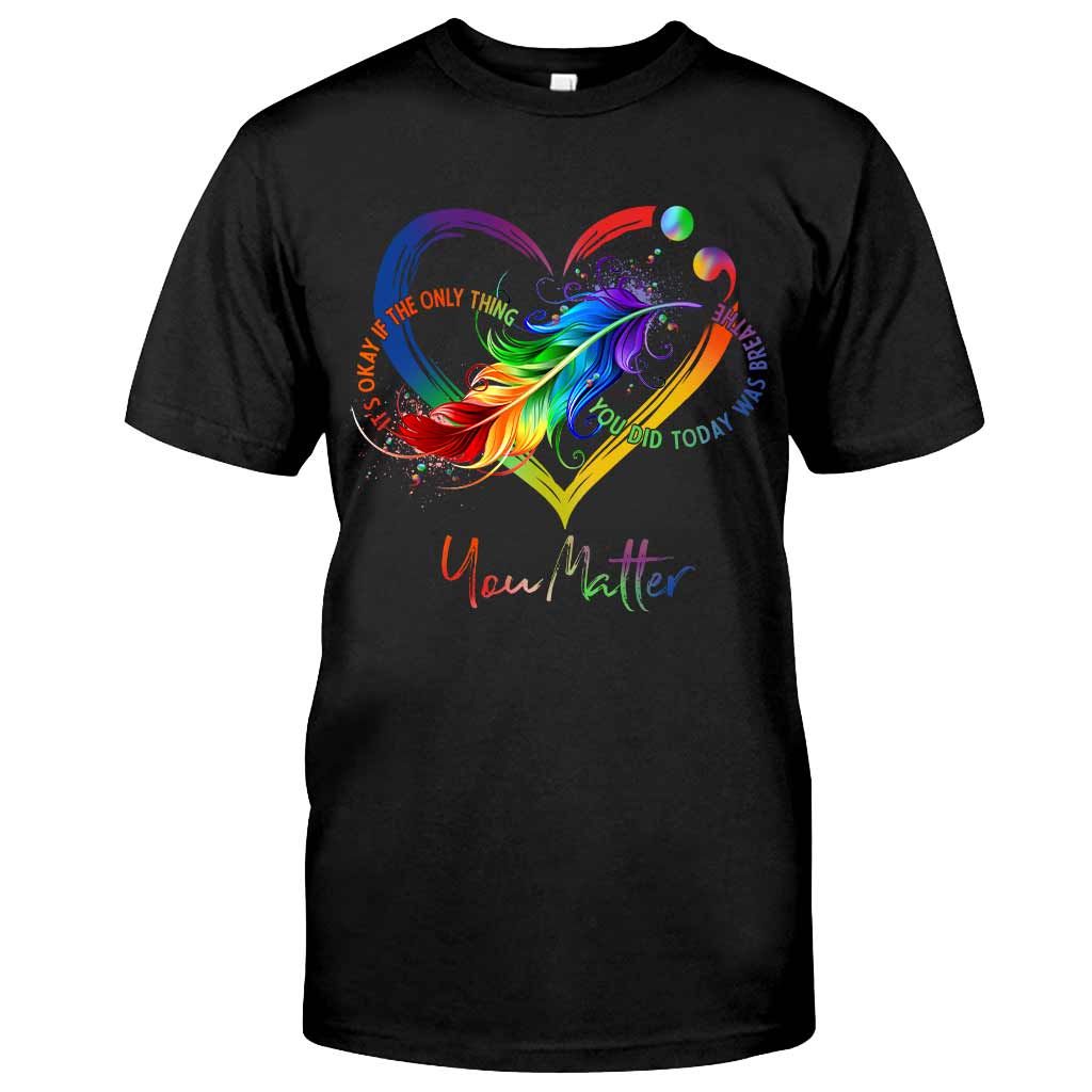 Your Life Matters - Personalized Suicide Prevention T-shirt And Hoodie