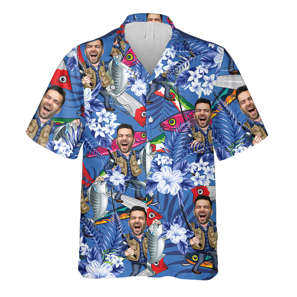 Lucky Fishing Shirt - Personalized Fishing Hawaiian Shirt