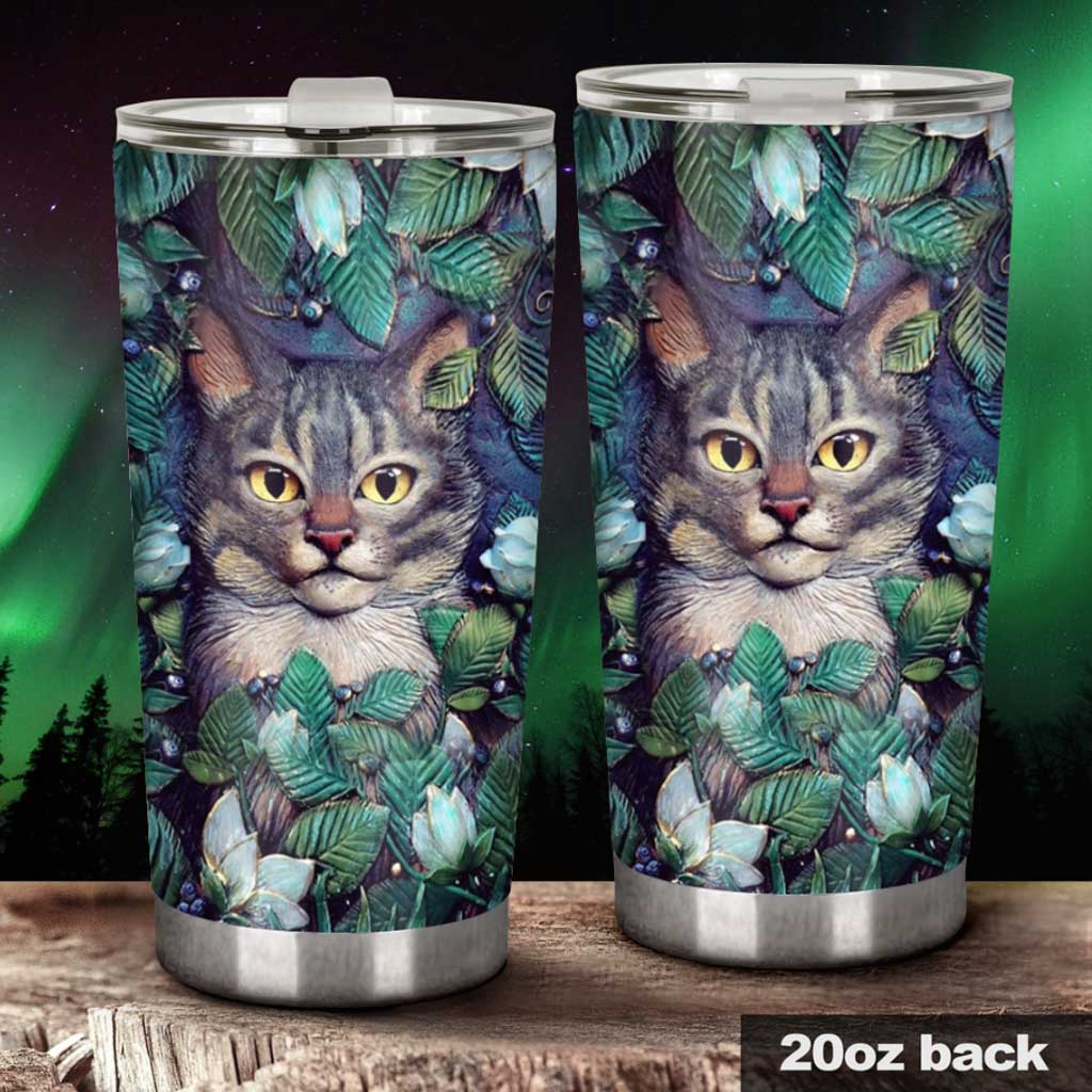 Gobelet imprimé en 3D « J’adore les chats »
