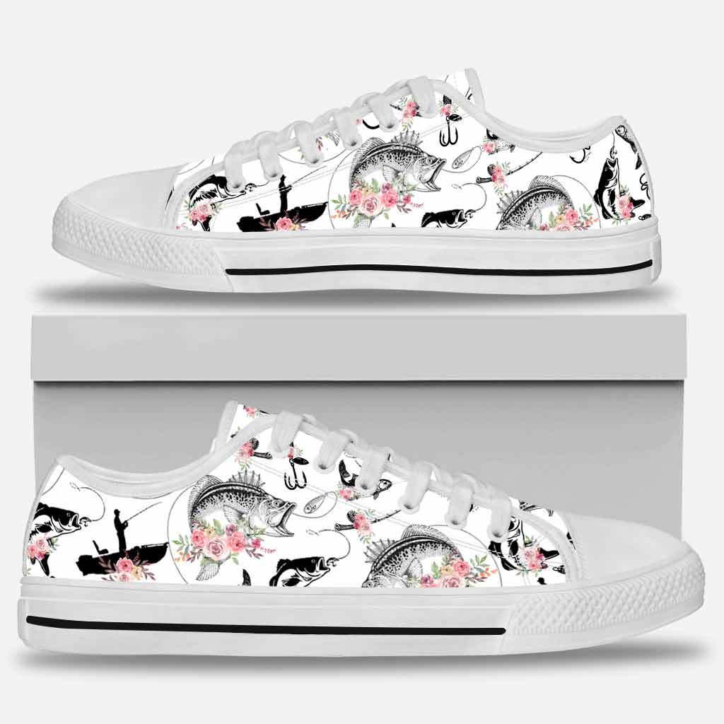 Love Fishing - Low Top Shoes 112021