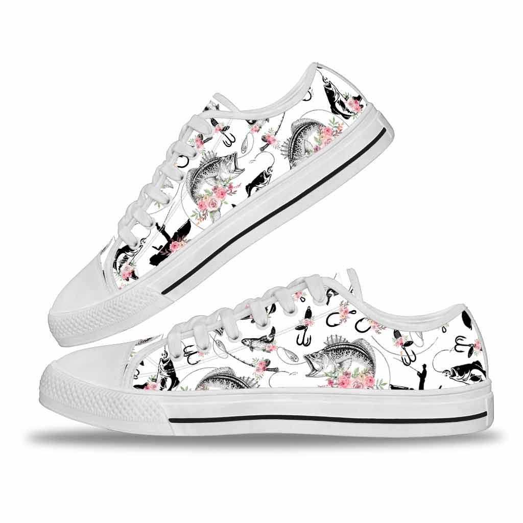Love Fishing - Low Top Shoes 112021