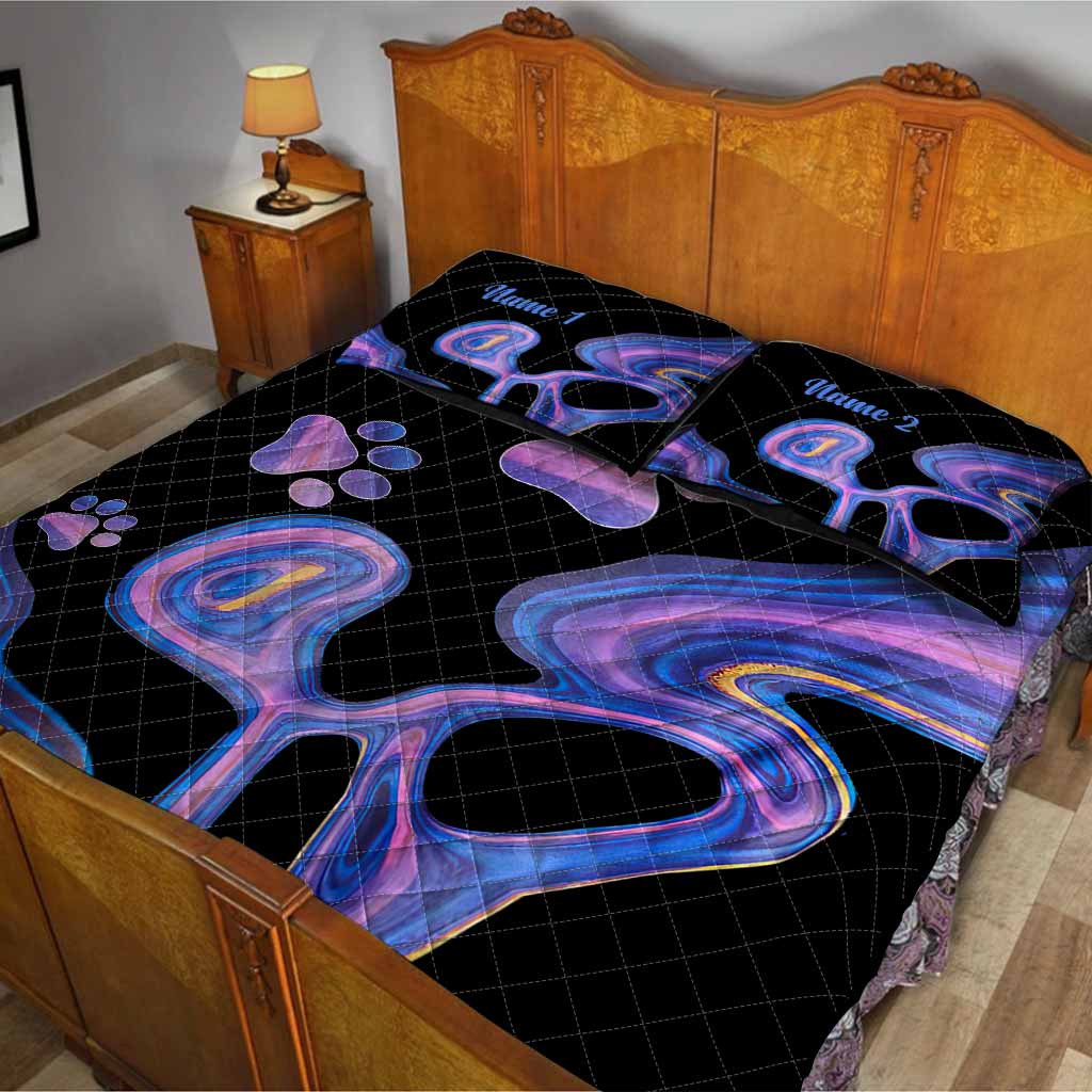 Dog Lovers - Personalized Quilt Set