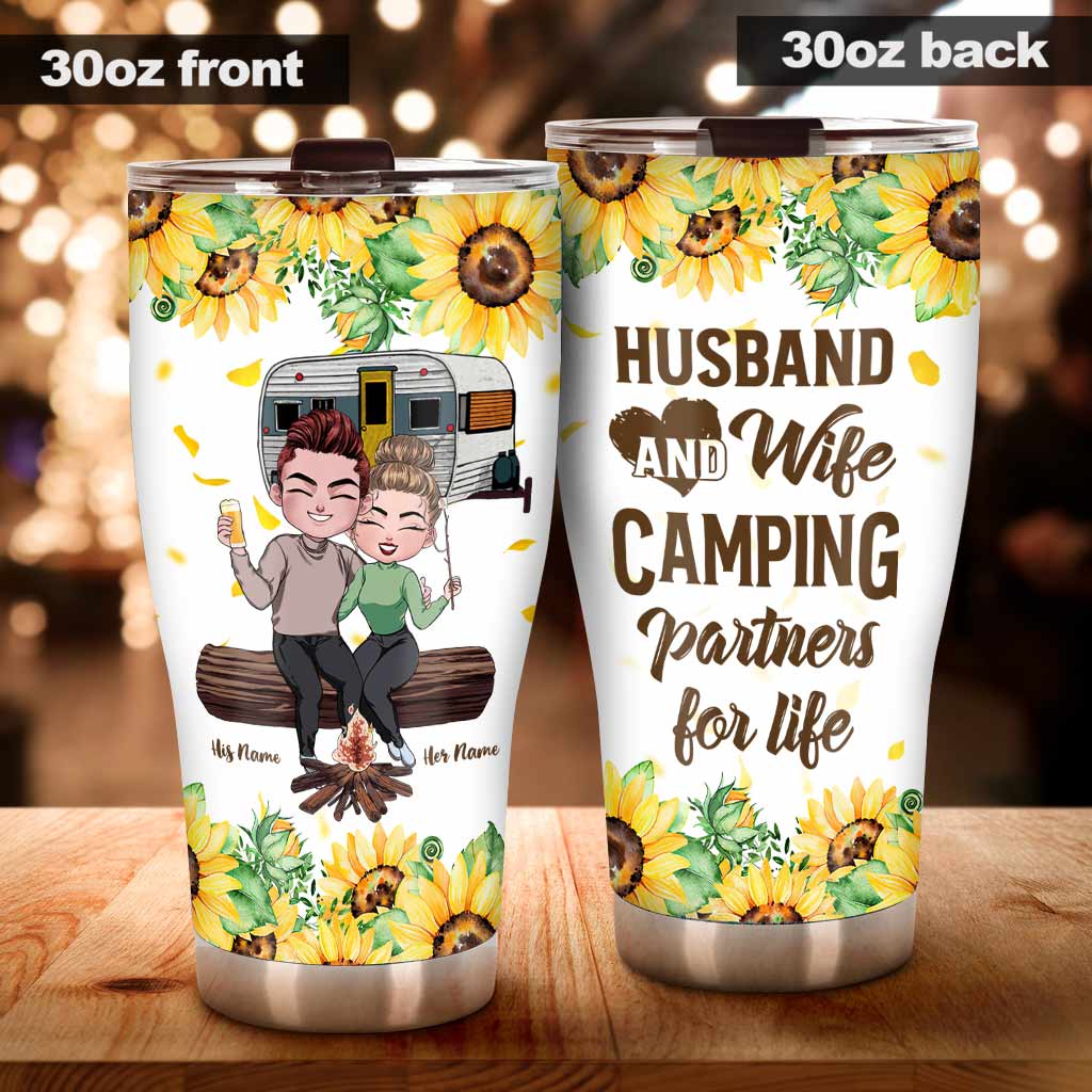 Camping Partners For Life - Personalized Tumbler