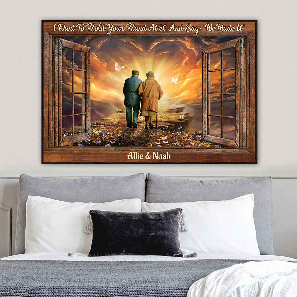 We Made It - Personalized Couple Poster