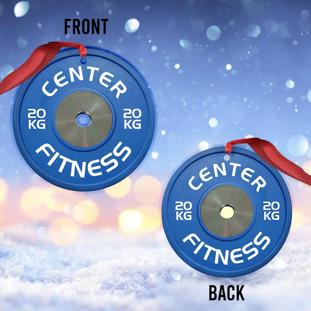 Center Fitness - Personalized Fitness Ornament