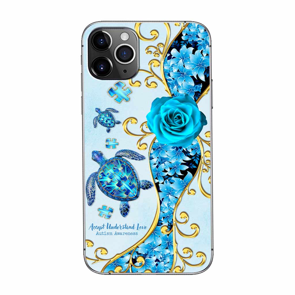 Coque de téléphone « Accepter, comprendre, aimer » pour la sensibilisation à l'autisme