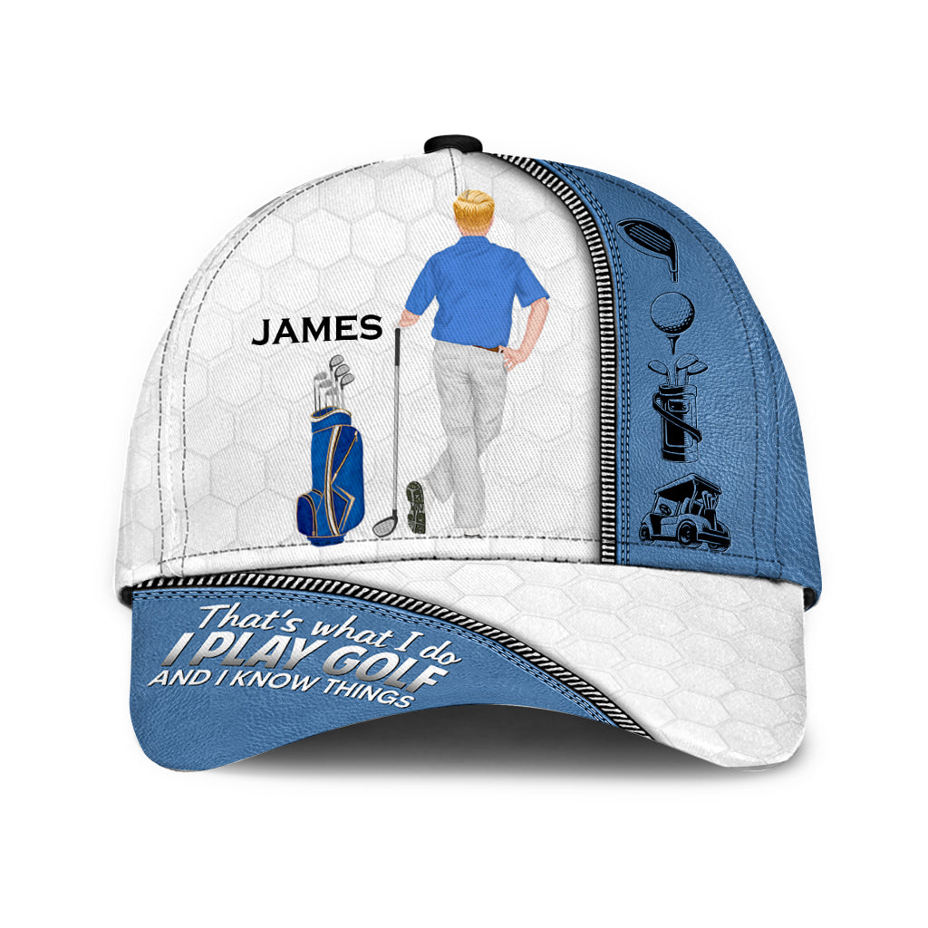Der Golfplatz ruft und ich muss gehen – personalisierte Golf Classic Cap