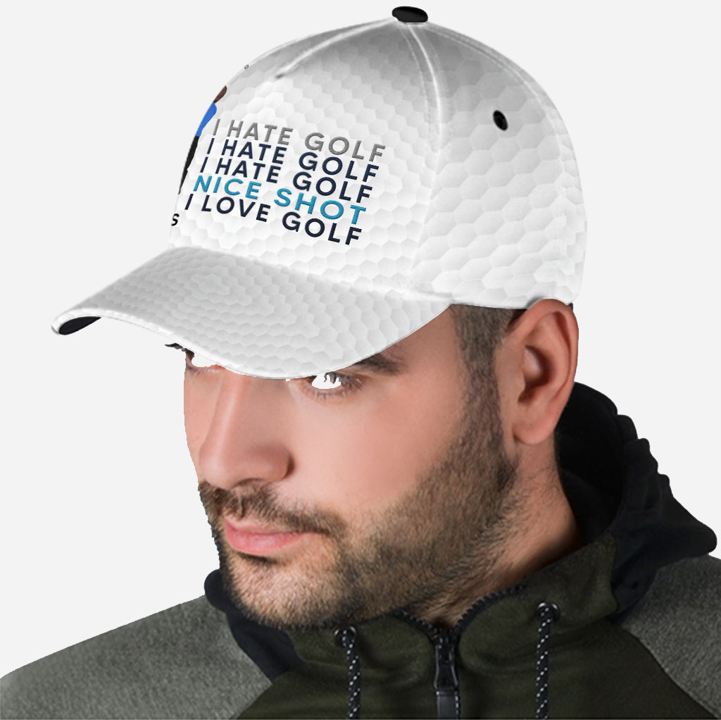 I Love Golf - Personalized Golf Classic Cap