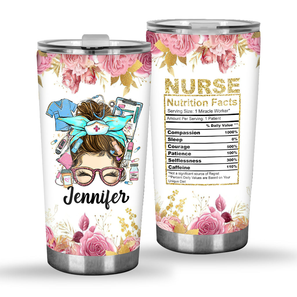 Nurse Life – Personalisierter Krankenschwester-Trinkbecher