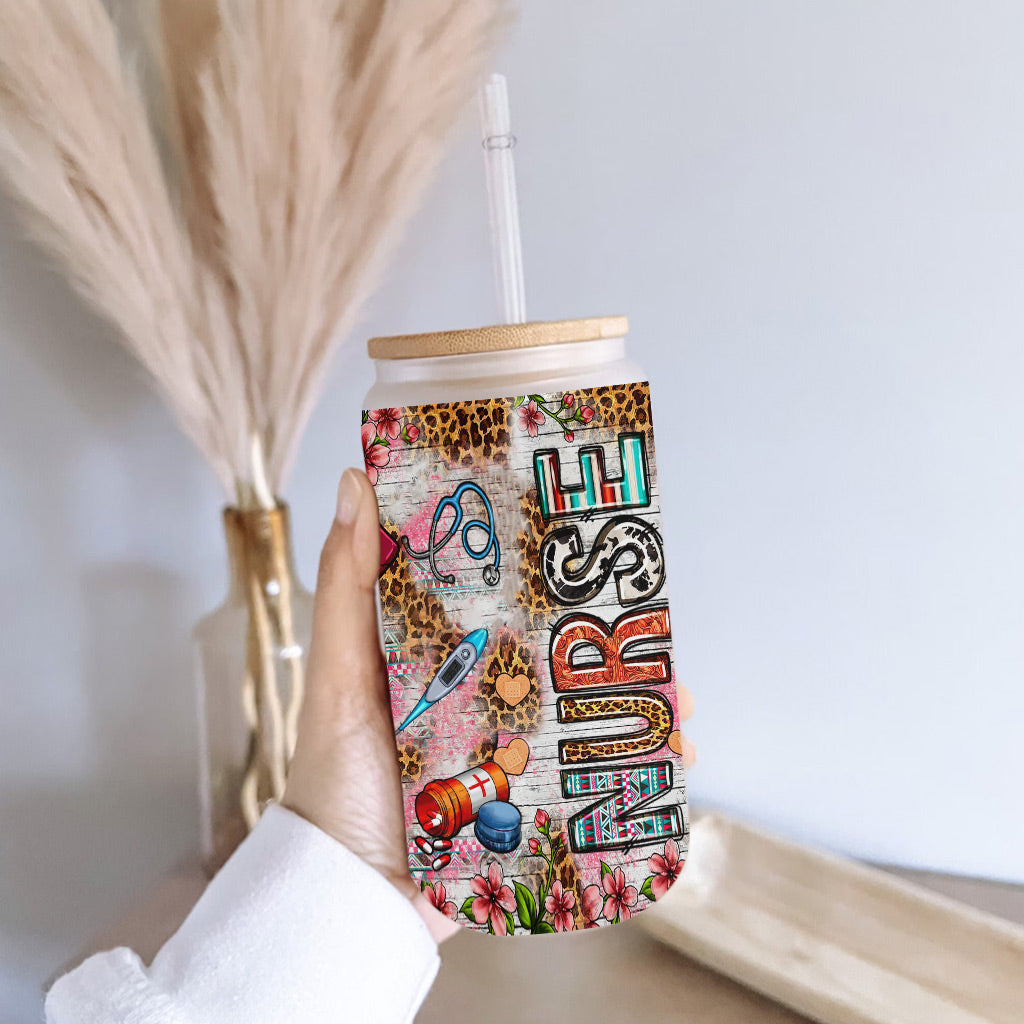 Nurse Life - Personalized Nurse Can Glass